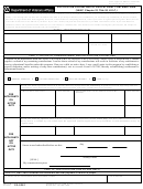 Va Form 22-5281 - Application For Refund Of Educational Contributions