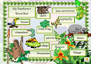 My Rainforest Word Mat