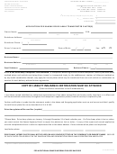 Form D-14 - Application For Kansas Drive-away Transporter Plates(s)