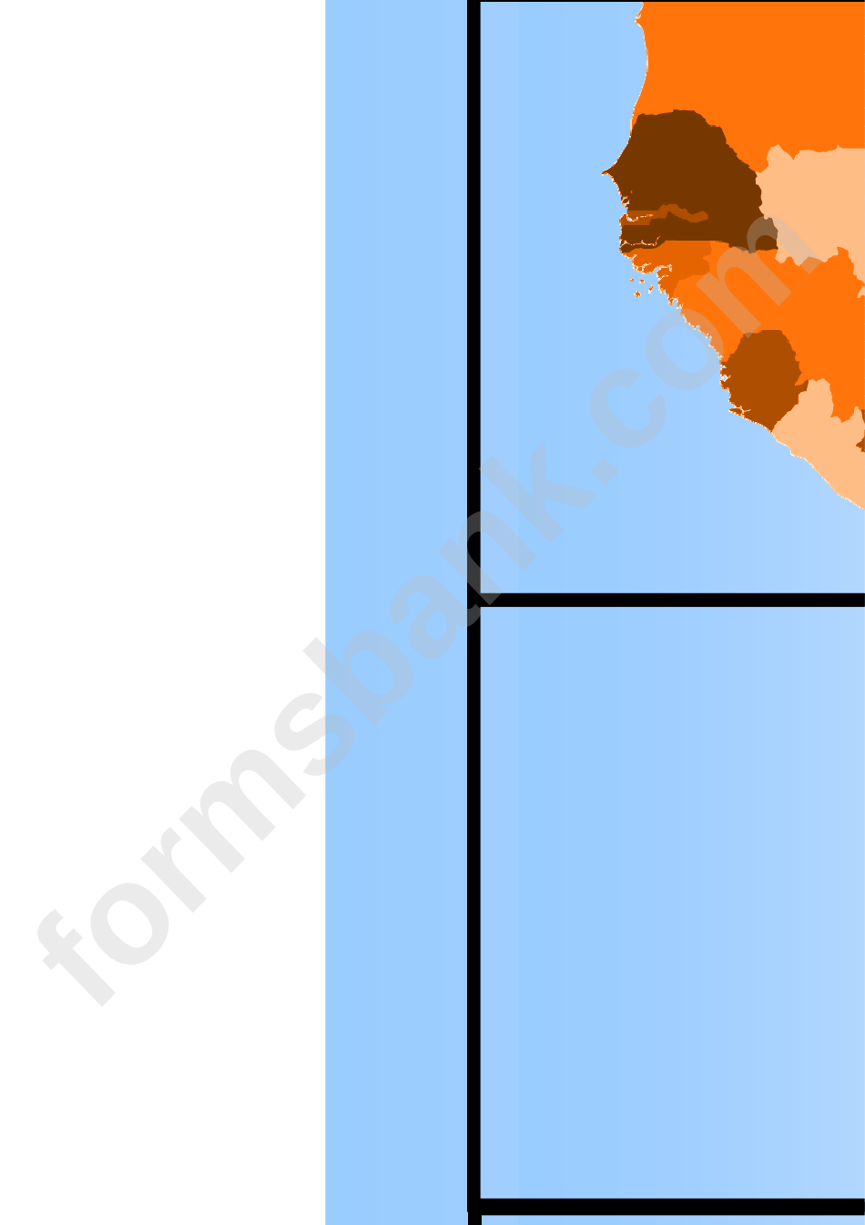 African Map Template