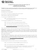 Va Form 21-526 - Veteran's Application For Compensation And/or Pension