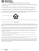 Va Form 26-0585 - Va Advertising Guidelines For Fair Housing