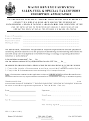 Form Str-23 - Exemption Application