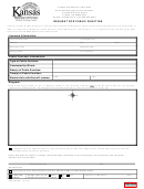 Form Abc-825 - Request For Public Function