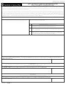Va Form 3215 - Application Of Service Representative For Placement On Mailing List