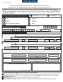 Form Mv-7 - Georgia Department Of Revenue - Motor Vehicle Division Application For Replacement License Plate (tag) And/or Decal