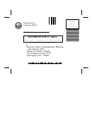 Va Form 0745 - Board Of Veterans' Appeals Hearing Survey Card