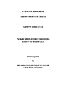 Public Employees' Chemical Right To Know Act