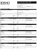 Form Nh-3 - New Hire Reporting Form
