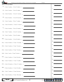 Adding And Subtracting American Lengths Worksheet Template With Answer Key