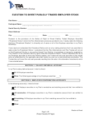 Fillable Election To Divest Publicly Traded Employer Stock Printable pdf