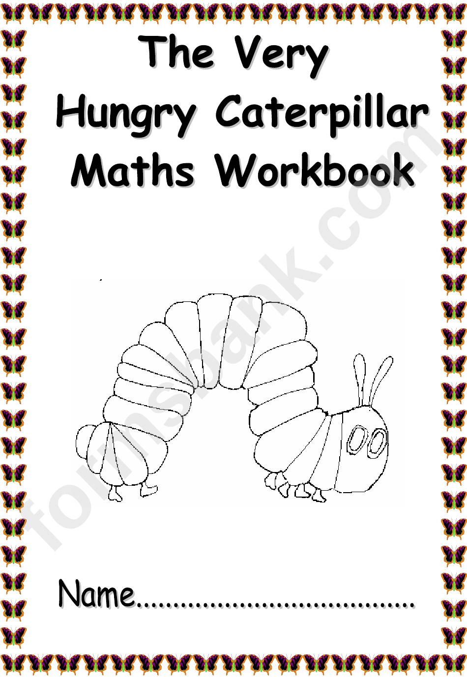 The Very Hungry Caterpillar Maths Workbook