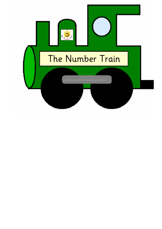 The Number Train Chart 0-20 Printable pdf