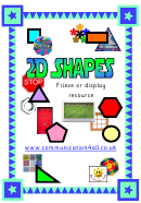 2d Shapes Template