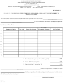 Form Cg-47 - Schedule D Request For Refund For Stamped Unsaleable Cigarettes Returned To Manufacturer