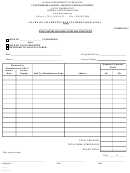 Form Cg-16 Schedule C - Packs Of Cigarettes Not Stamped For Kansas