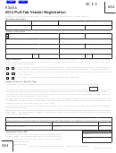 Form 854 - Pull-tab Vendor Registration - 2014