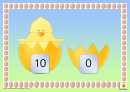 Numberbonds To 10 Chicks Template