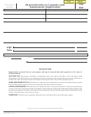 Form 402 - Improvements On Leased Land Assessment Application