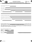 Form Abl-956 - Affidavit Waiving Distance Requirement