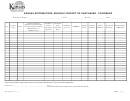 Form Abc-218 - Kansas Distributors' Monthly Report Of Purchases - Continued