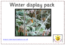 Winter Photo Poster Template Printable pdf