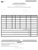 Form Cig 50016 - Oklahoma Tax Commission Consumer Cigarette Tax Return