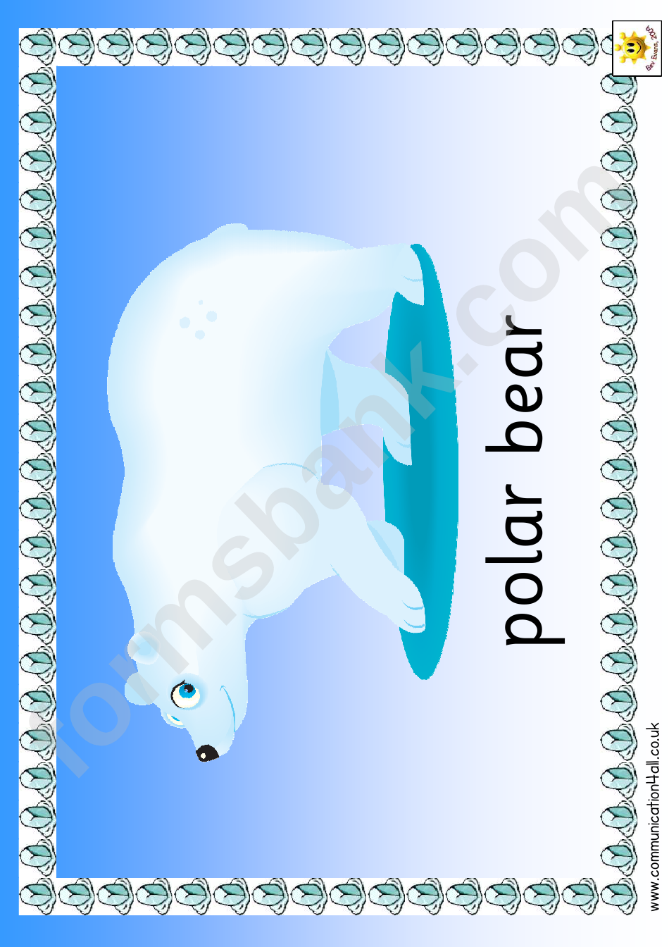 Polar Poster Template