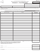 Form Mt-51 - Beer And Similar Fermented Malt Beverages - Schedule C - Out-of-state Sales