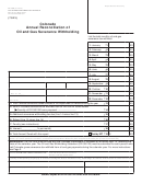 Form Dr 0456 - Colorado Annual Reconciliation Of Oil And Gas Severance Withholding
