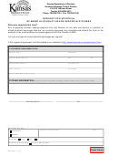 Form Abc-866 - Request For Approval Of Mixed Alcoholic Liquor Served In Pitchers