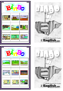 Bingo Flash Card Template