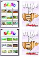 Color Bingo Flash Card Template