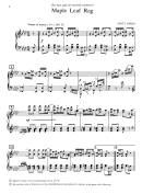 Scott Joplin - Maple Leaf Rag Sheet Music