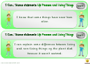 I Can Science Statements Poster Template - Life Processes And Living Things