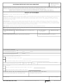 Dd Form 2828 - Physician Certificate For Child Annuitant