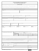 Dd Form 2798 - Application/permit For Use Of Space On The Pentagon Reservation