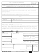 Dd Form 2788 - Child Annuitant's School Certification
