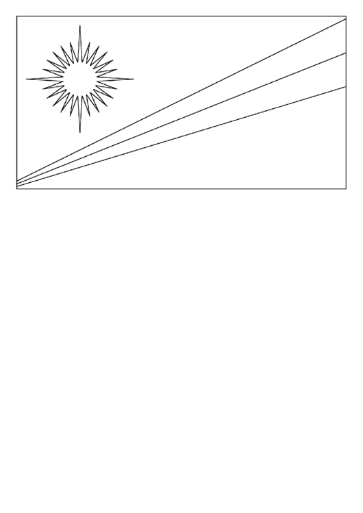 Marshall Islands Flag Template Printable pdf