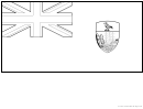 Saint Helena Flag Template