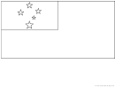 Samoa Flag Template