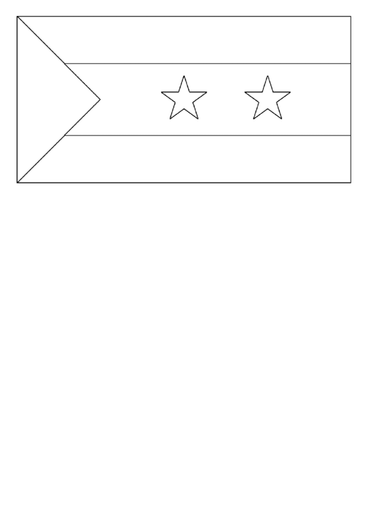 Sao Tome And Principe Flag Template Printable pdf