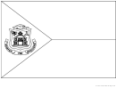Sint Maarten Flag Template