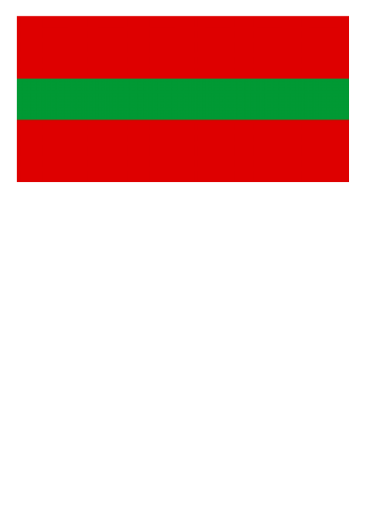 Transnistria Flag Template