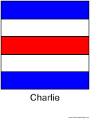 Ics Charlie Flag Template