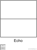 Ics Echo Flag Template