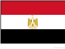 Egypt Flag Template