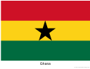 Ghana Flag Template