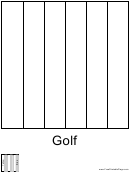 Ics Golf Flag Template