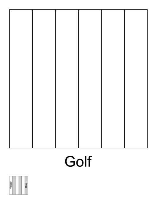 Ics Golf Flag Template Printable pdf